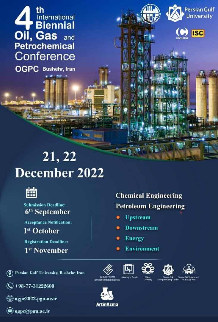 4th International Biennial Oil, Gas, and Petrochemical Conference|OGPC|